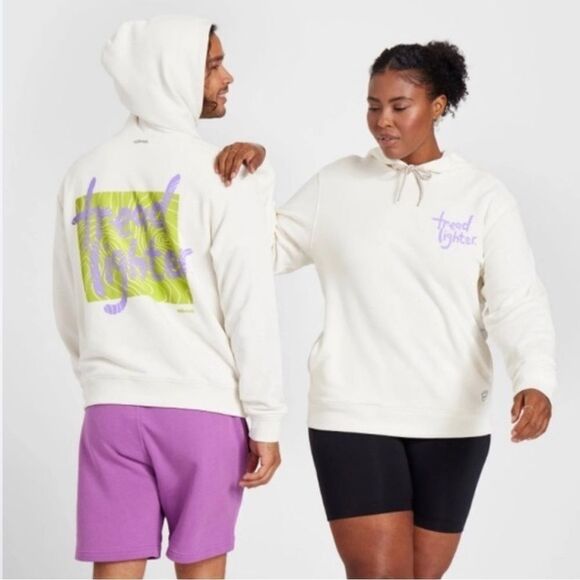 NWT All Birds Cream Hoodie Unisex Sweatshirt - Picture 1 of 8